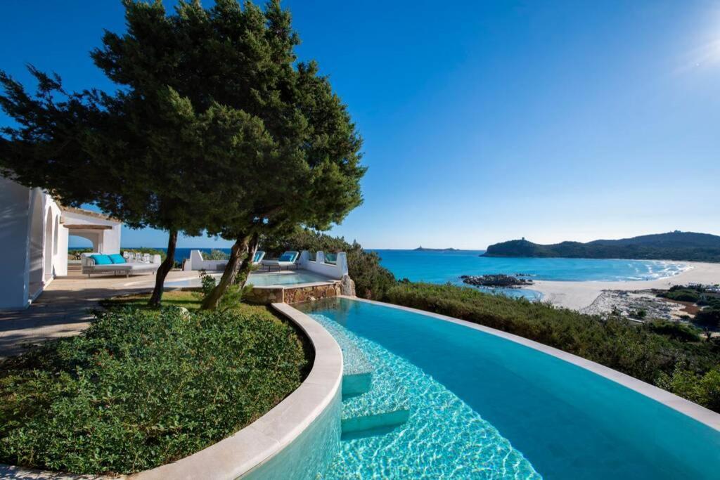 Villa Bianca Villasimius Bagian luar foto