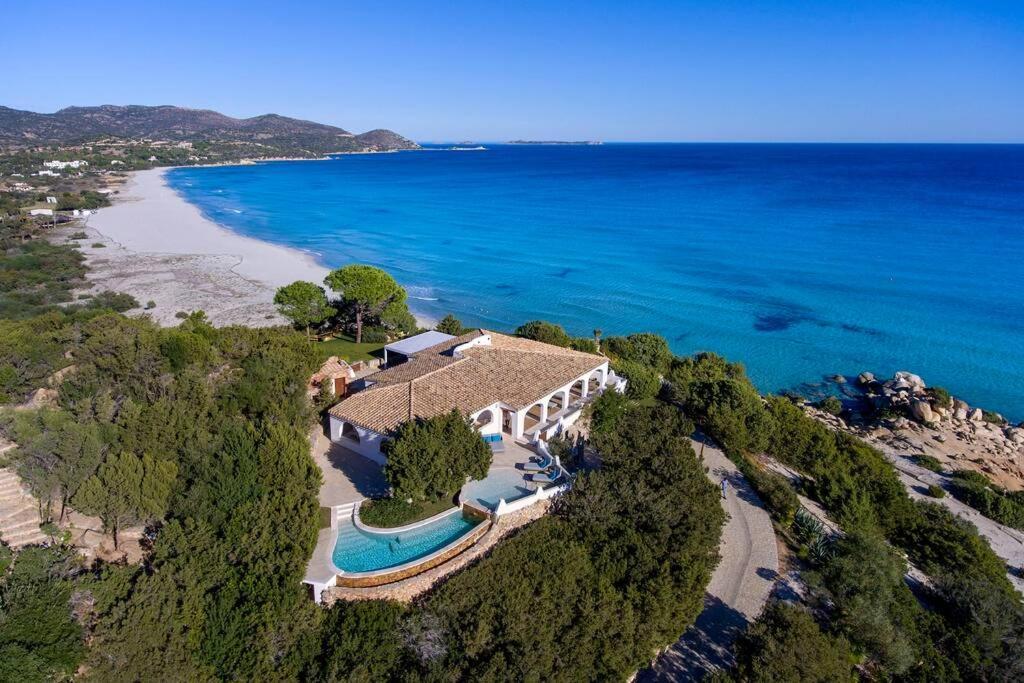Villa Bianca Villasimius Bagian luar foto