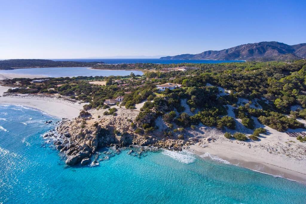 Villa Bianca Villasimius Bagian luar foto