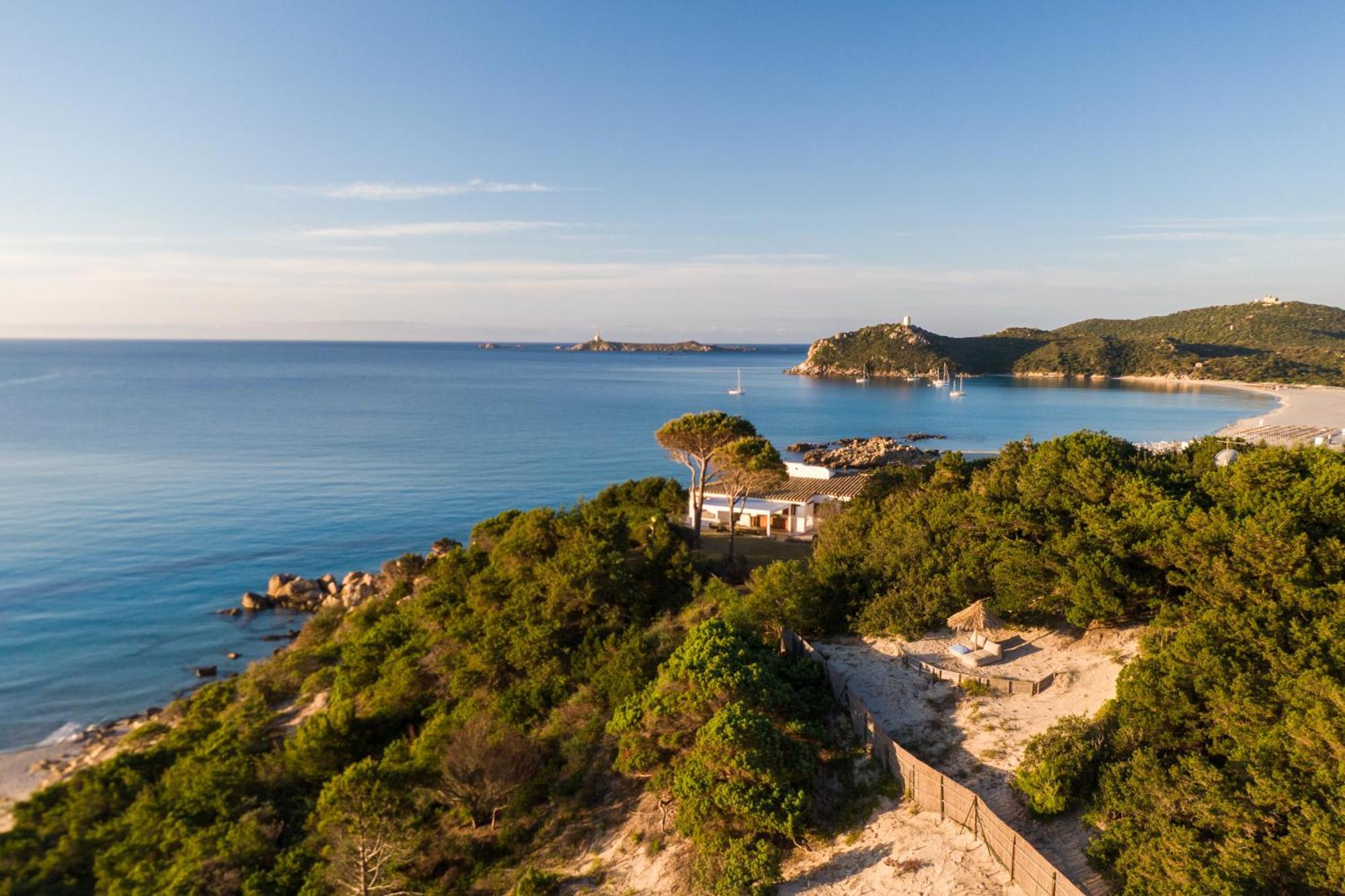 Villa Bianca Villasimius Bagian luar foto