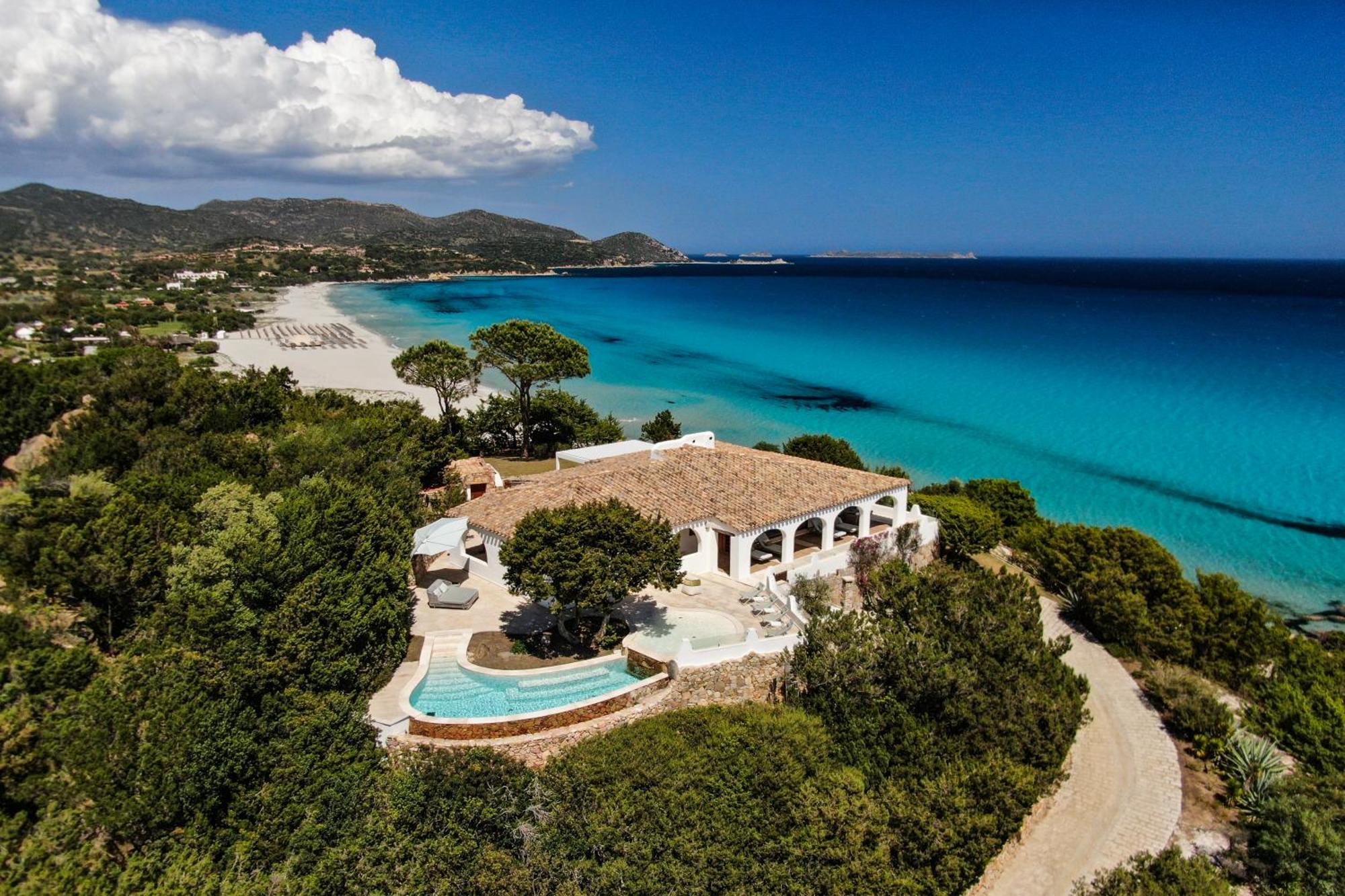 Villa Bianca Villasimius Bagian luar foto